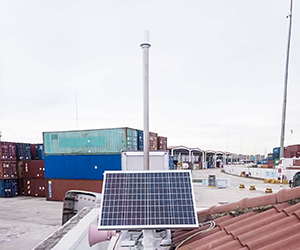 港口碼頭大氣電場(chǎng)儀案例