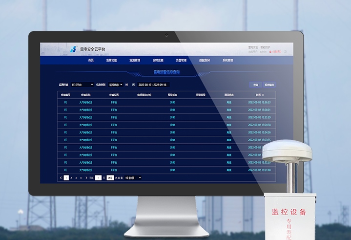  雷電實(shí)時(shí)定位監(jiān)測(cè)預(yù)警系統(tǒng)